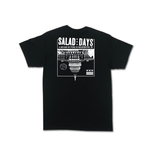 NEW DESIGN! DC Hardcore flyer Salad Days shirt
